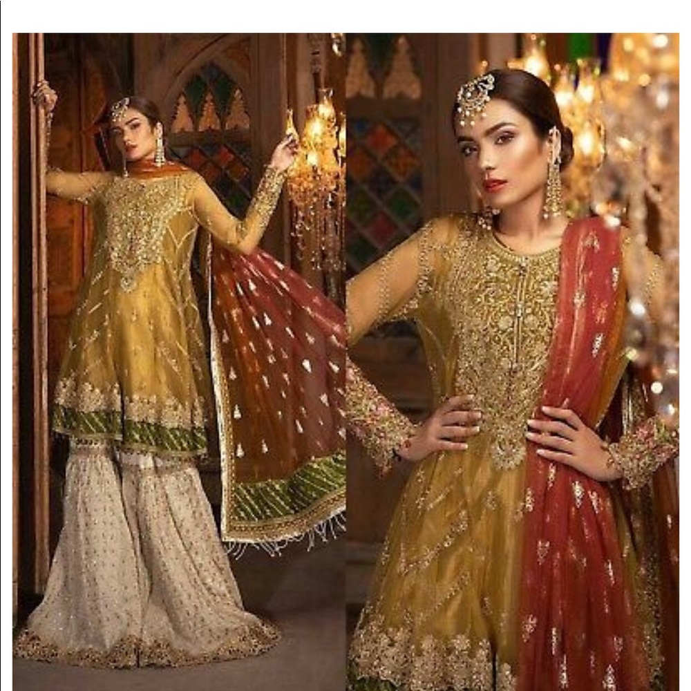 Maria b wedding wear Pakistani dress